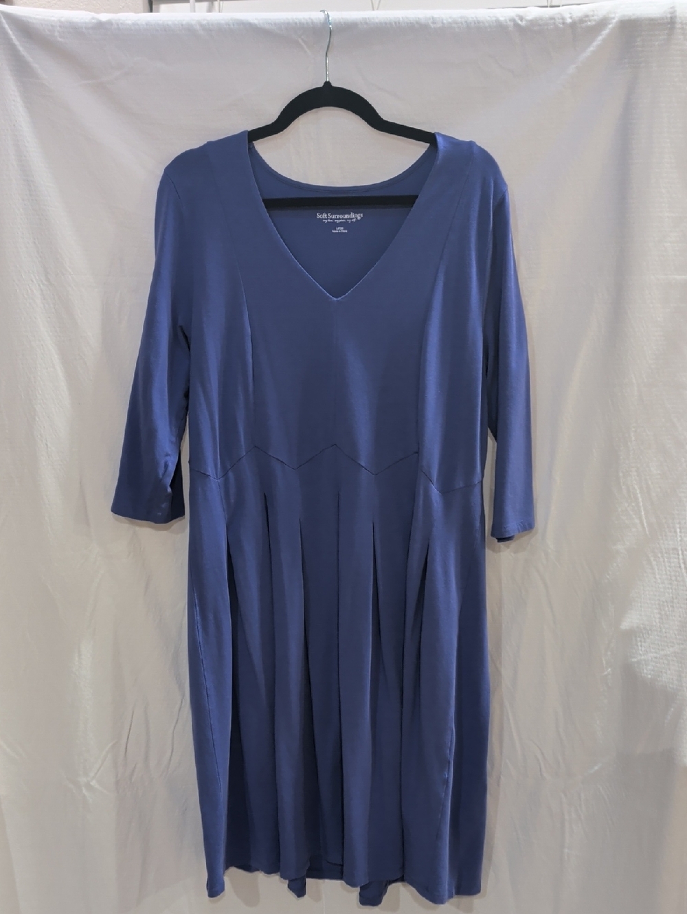 Soft Surroundings purple dress Large